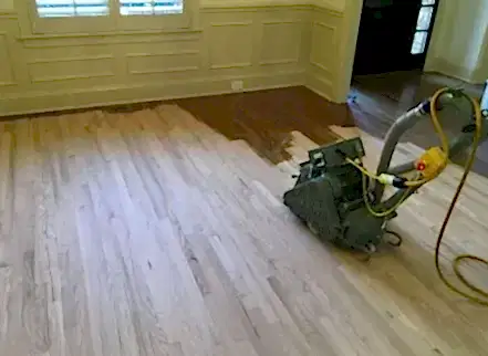 sanding refinish