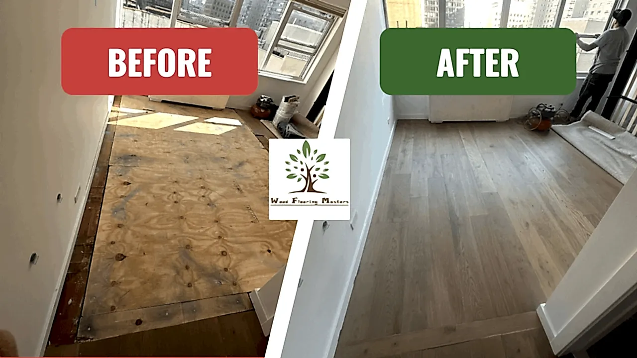 Hardwood Floor Fixing in Manhattan (Customer: L.K.)