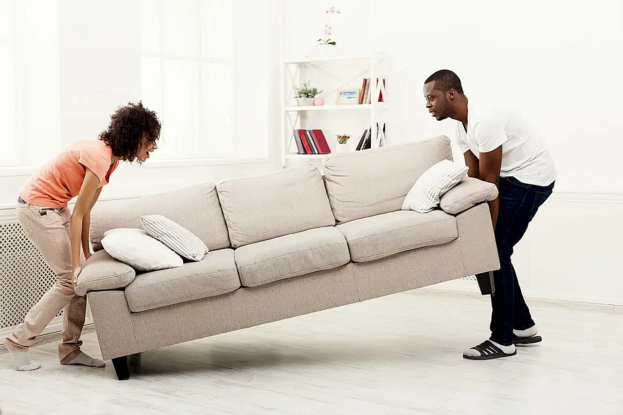Furniture Moving for Hardwood Flooring Projects
